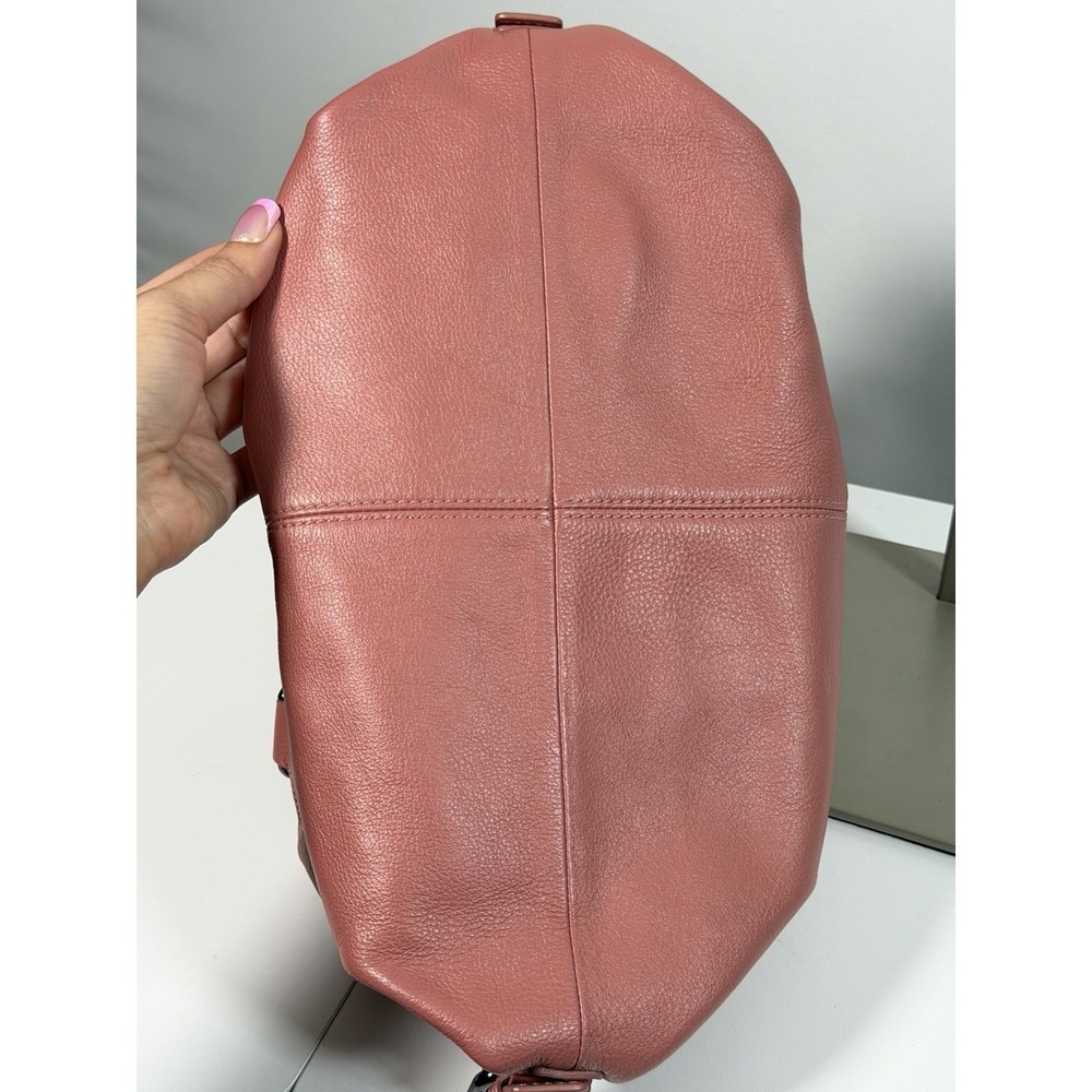 Burberry Blue Label Pink Leather Bag Vintage Fashion Bag 0029 - Picture 8 of 14